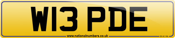 W13 PDE