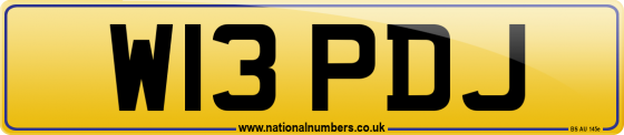 W13 PDJ