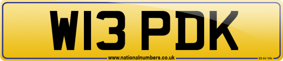 W13 PDK