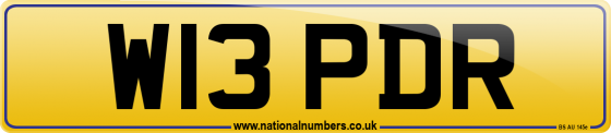 W13 PDR