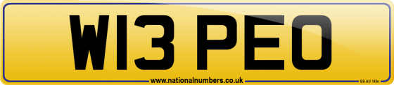 W13 PEO