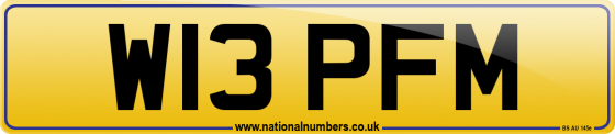 W13 PFM
