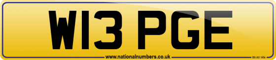 W13 PGE