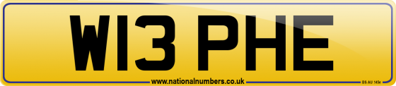 W13 PHE