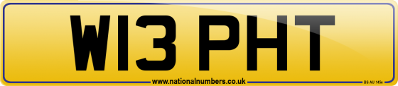 W13 PHT