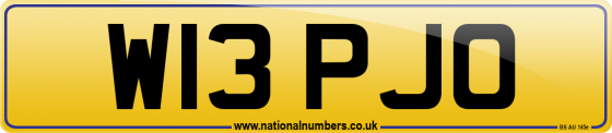 W13 PJO
