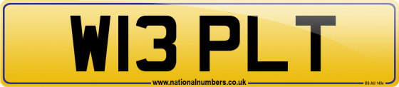 W13 PLT