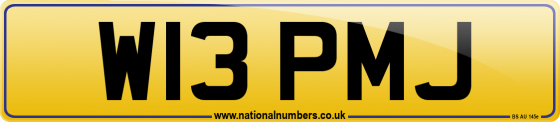 W13 PMJ