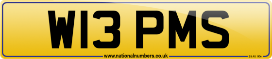 W13 PMS