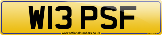 W13 PSF