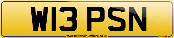 W13 PSN