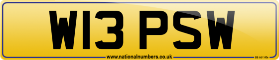W13 PSW