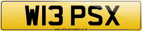 W13 PSX