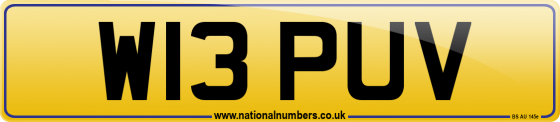 W13 PUV