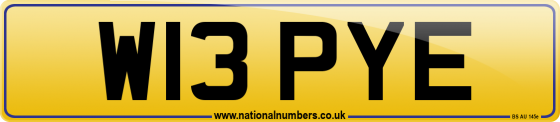 W13 PYE