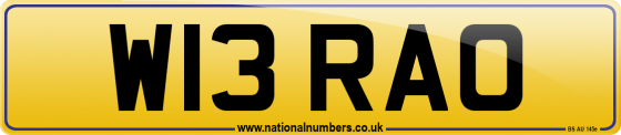 W13 RAO