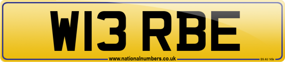 W13 RBE