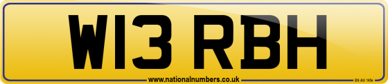 W13 RBH