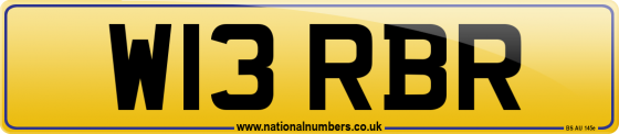 W13 RBR
