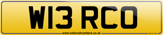 W13 RCO