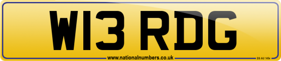 W13 RDG