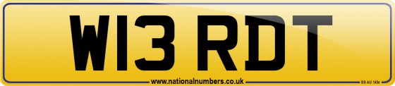 W13 RDT