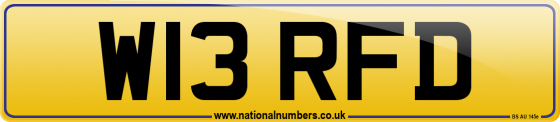 W13 RFD