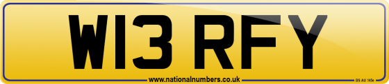 W13 RFY