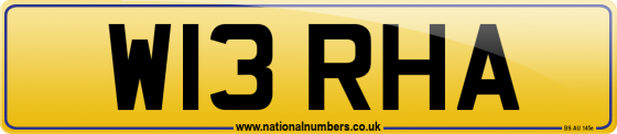 W13 RHA