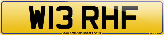 W13 RHF