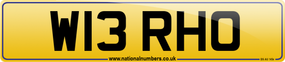 W13 RHO