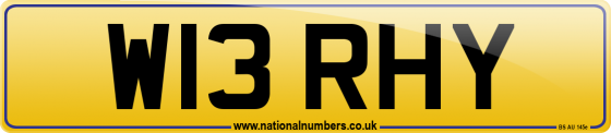 W13 RHY