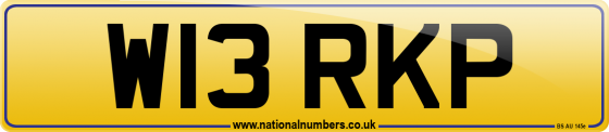 W13 RKP