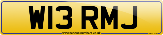 W13 RMJ