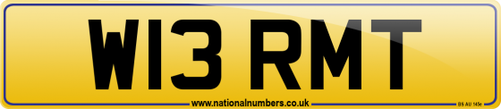 W13 RMT