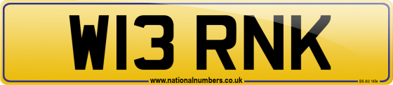 W13 RNK
