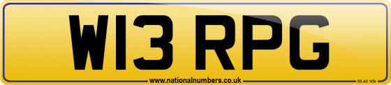 W13 RPG