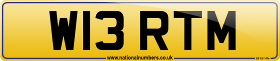 W13 RTM