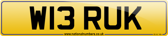 W13 RUK