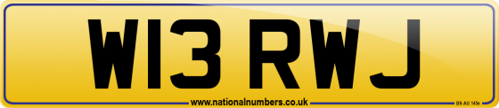 W13 RWJ
