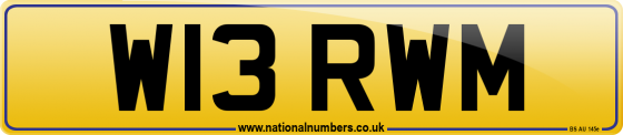 W13 RWM