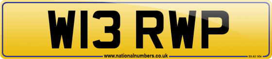 W13 RWP