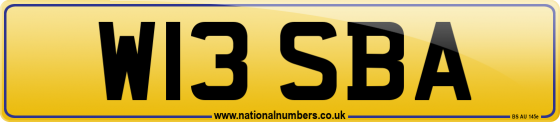 W13 SBA