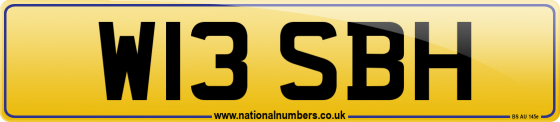 W13 SBH