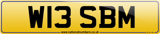 W13 SBM