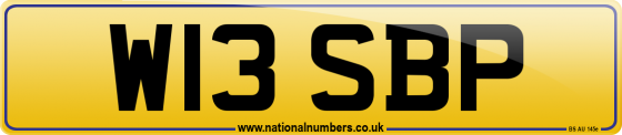 W13 SBP