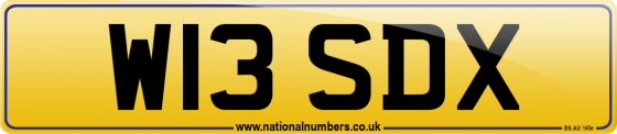 W13 SDX