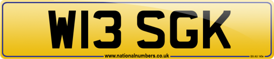 W13 SGK