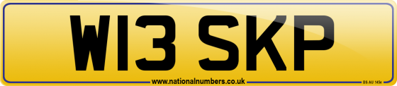 W13 SKP