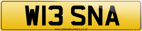 W13 SNA